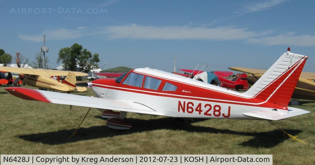 N6428J, 1968 Piper PA-28-180 C/N 28-4846, EAA AirVenture 2012