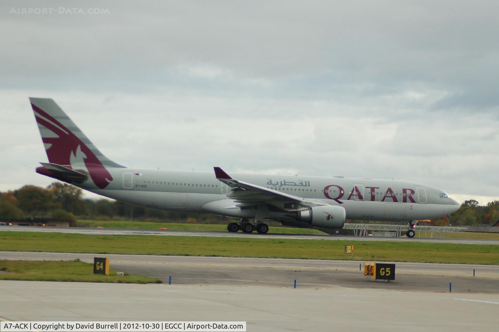 A7-ACK, 2006 Airbus A330-202 C/N 792, A7-ACK Qatar Airbus A330-202 Manchester Airport