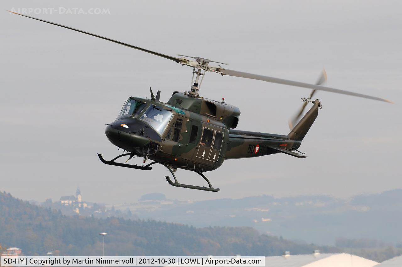 5D-HY, 1981 Bell 212 C/N 32126, Austria - Air Force