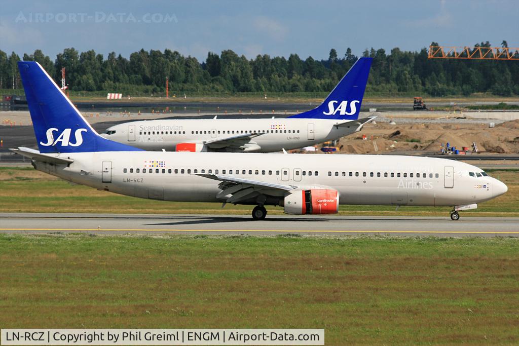 LN-RCZ, 2001 Boeing 737-883 C/N 30197, Taken at OSL.