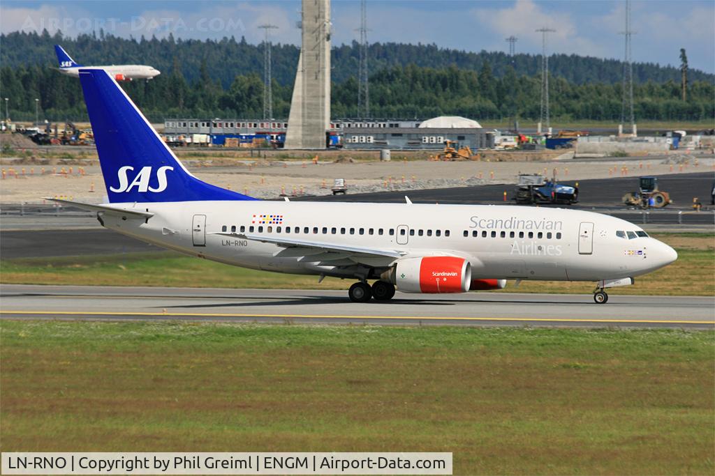 LN-RNO, 1999 Boeing 737-783 C/N 28316, Taken at OSL.