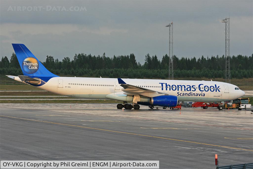 OY-VKG, 2000 Airbus A330-343X C/N 349, Taken at OSL