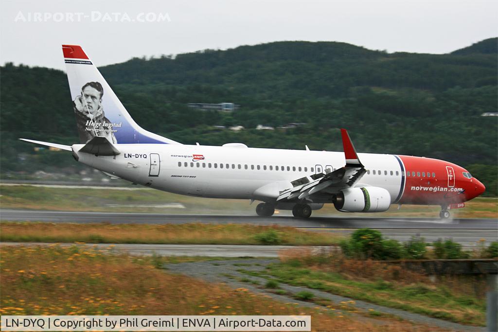 LN-DYQ, 2011 Boeing 737-8JP C/N 40869, Taken at TRD