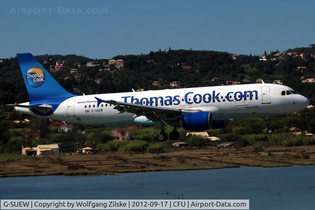 G-SUEW, 2003 Airbus A320-214 C/N 1961, visitor