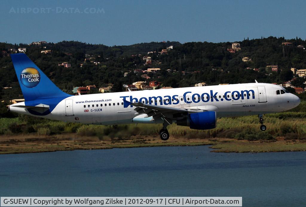 G-SUEW, 2003 Airbus A320-214 C/N 1961, visitor