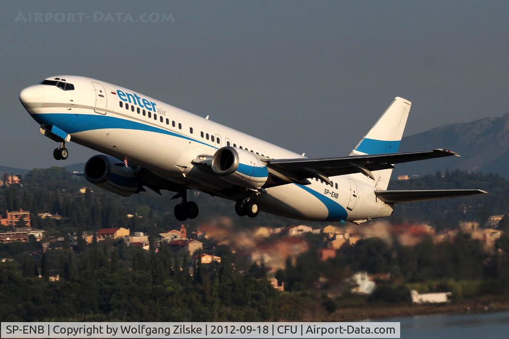 SP-ENB, 1994 Boeing 737-4Q8 C/N 26299, visitor