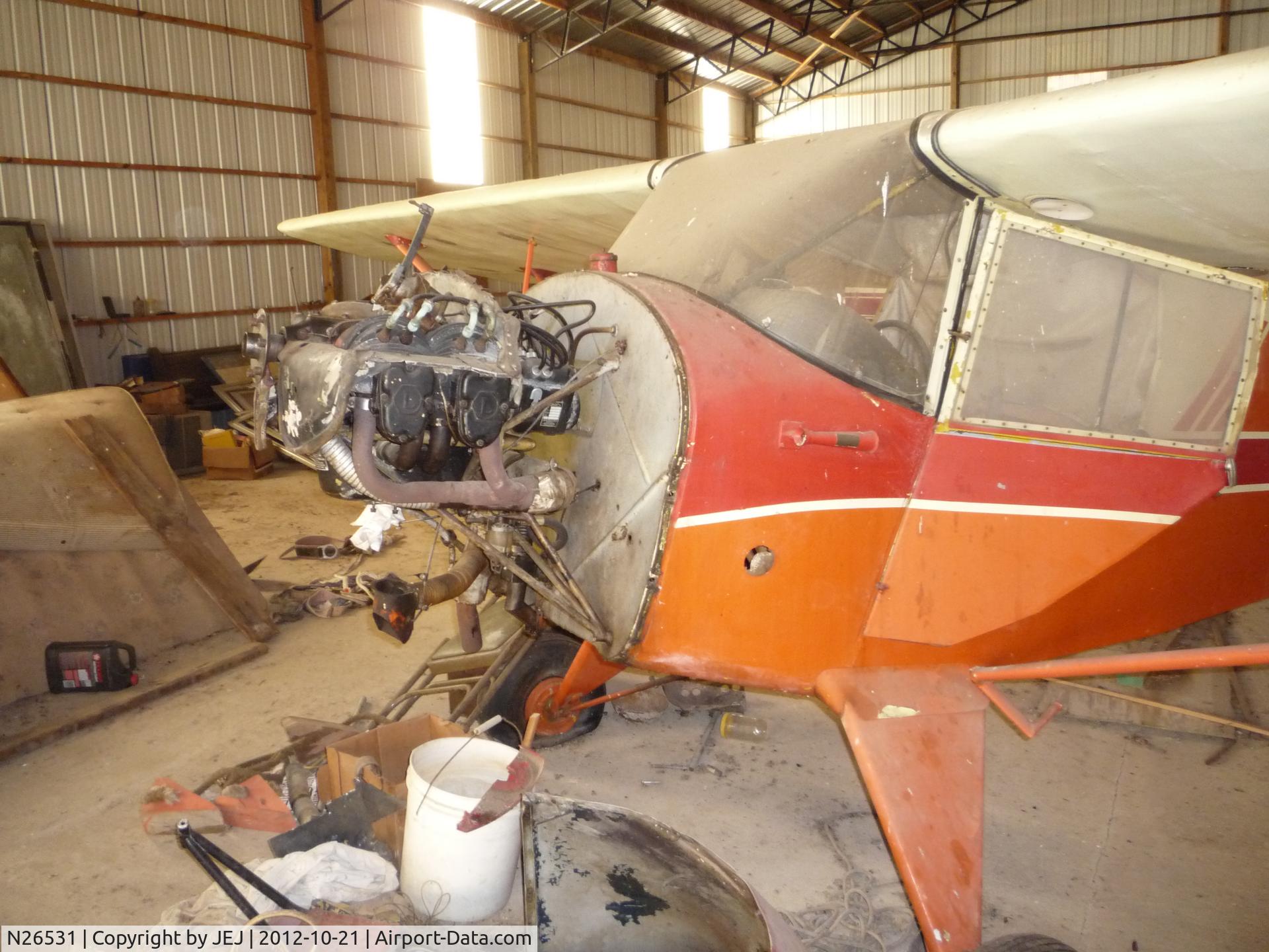 N26531, 1940 Taylorcraft BL-65 (L-2F) C/N 1872, This aircraft has been setting in hangar since the 70's.  And the onwer will not talk about them.