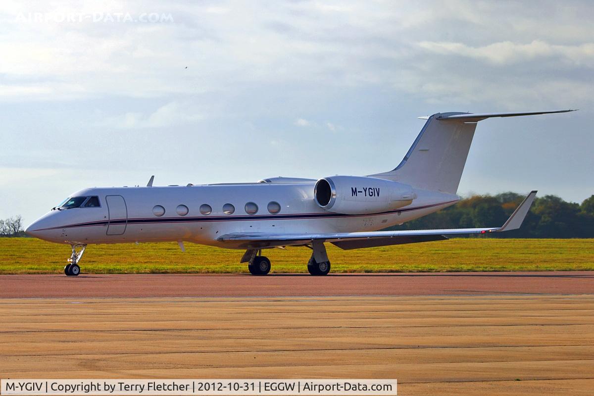 M-YGIV, 1988 Gulfstream Aerospace G-IV C/N 1080, 1988 Gulfstream Aerospace G-IV, c/n: 1080