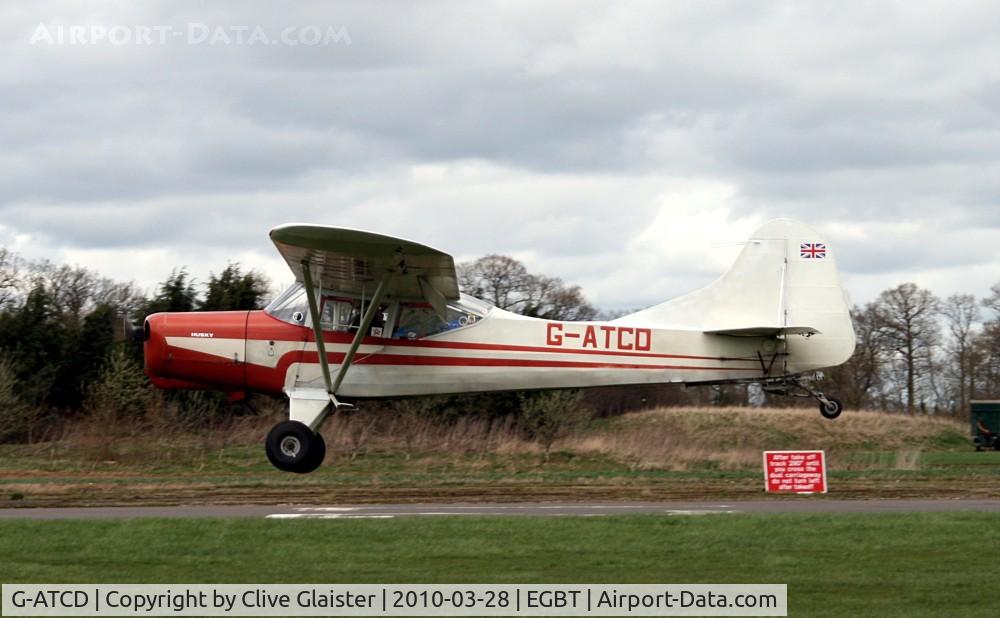 G-ATCD, 1965 Beagle D-5/180 Husky C/N 3683, Originally owned to, Shackleton Aviation Ltd in March 1965 and currently in private hands since November 1998.