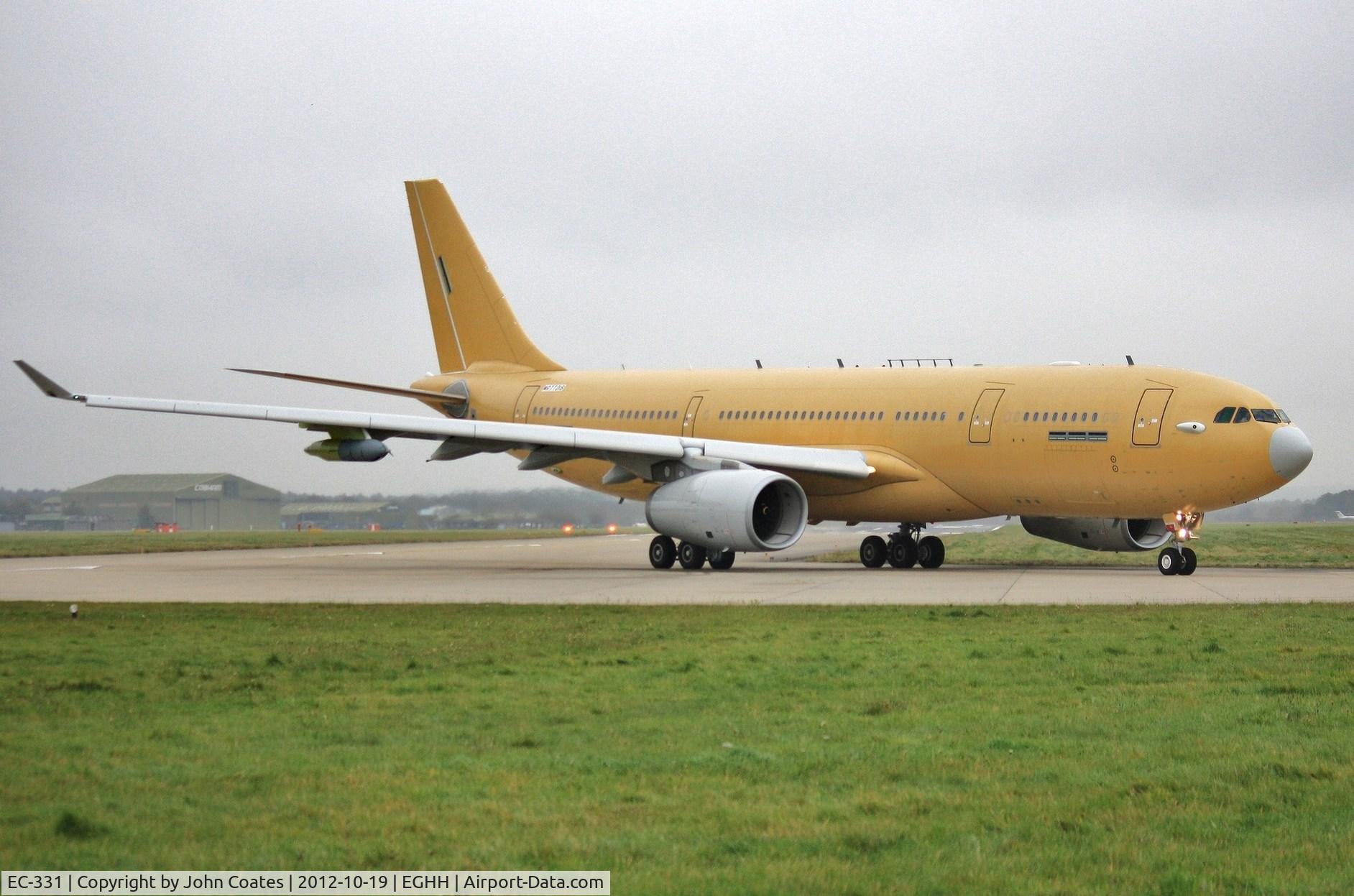 EC-331, 2011 Airbus KC2 Voyager (A330-243MRTT) C/N 1248, Carrying temp serial MRTT-018 departing to Mancheter for paint into RAF scheme after fitting out at Cobham