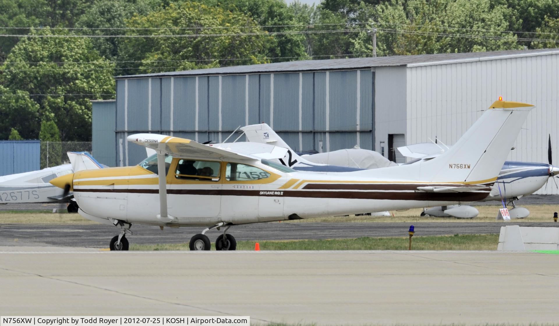 N756XW, 1979 Cessna R182 Skylane RG C/N R18201191, Airventure 2012