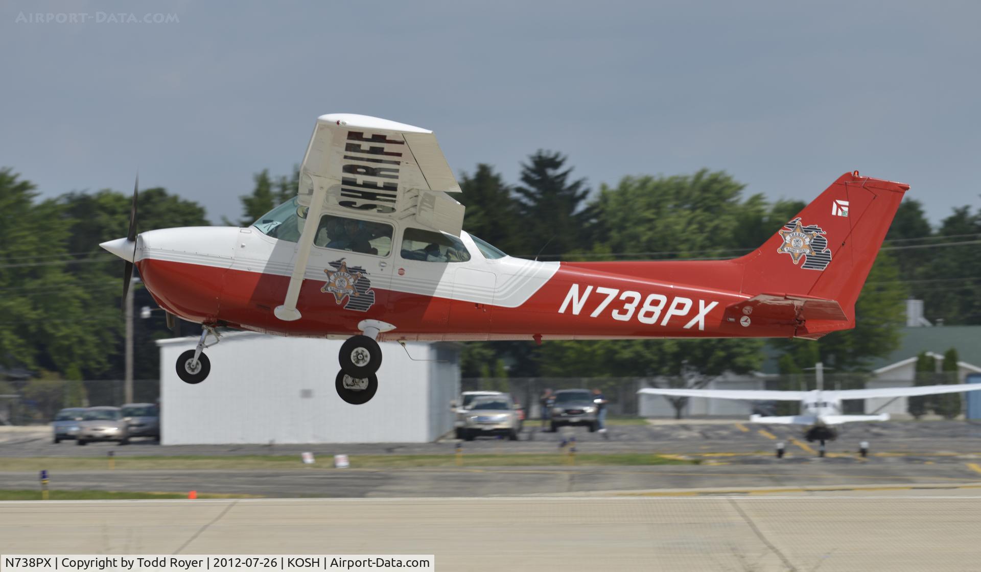 N738PX, 1977 Cessna 172N C/N 17270141, Airventure 2012