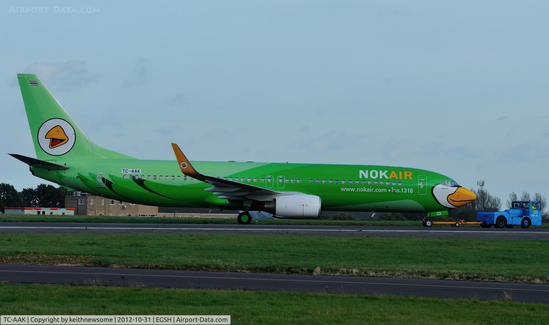 TC-AAK, 2007 Boeing 737-8FH C/N 35094/2195, Still NOKing around !