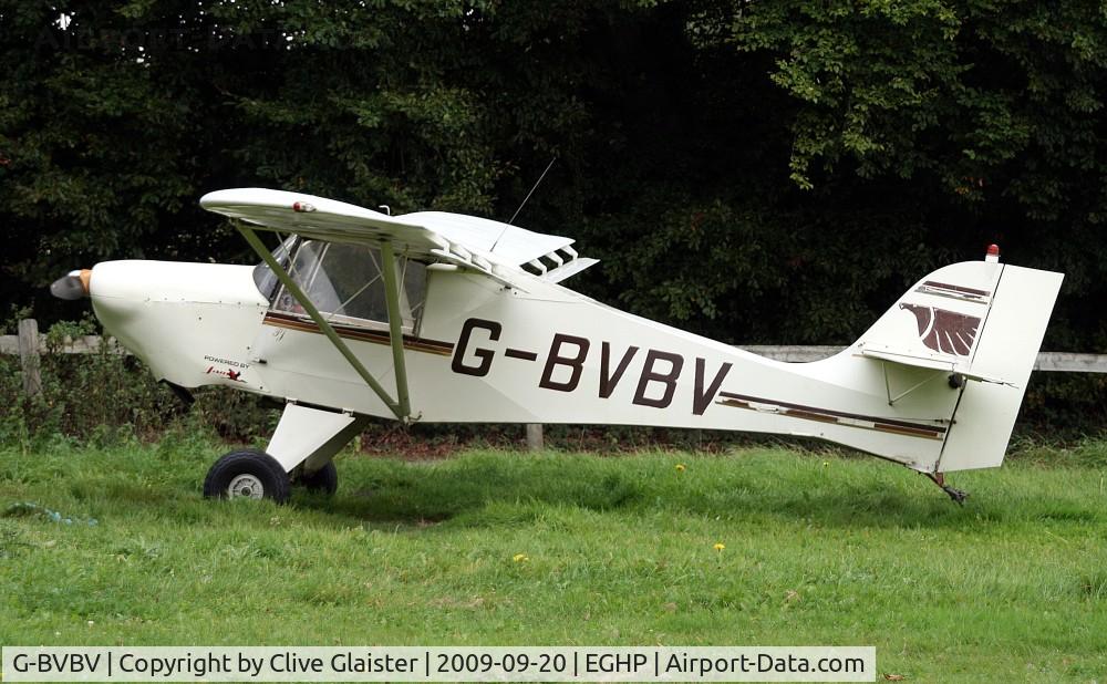 G-BVBV, 1995 Avid Speedwing C/N PFA 189-12187, Originally and currently in private hands since August 1993.De-registered and Permanently withdrawn from use since November 2010.