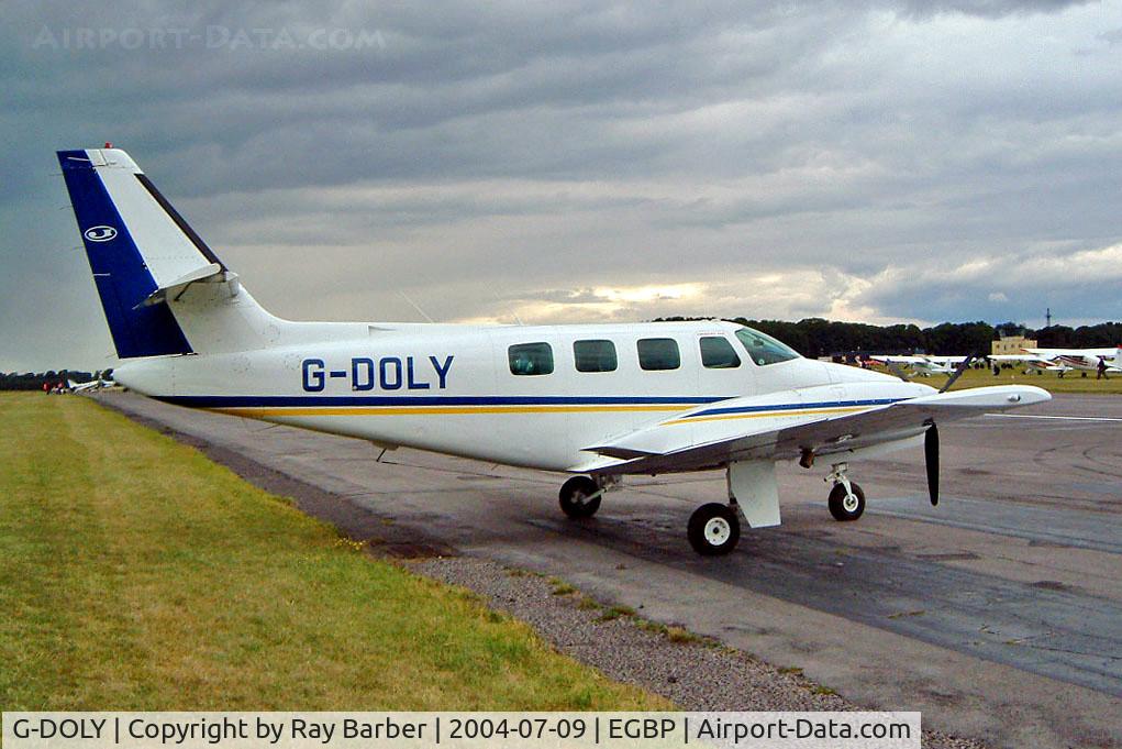 G-DOLY, 1982 Cessna T303 Crusader C/N T303-00107, Cessna T.303 Crusader [T303-00107] Kemble~G 09/07/2004