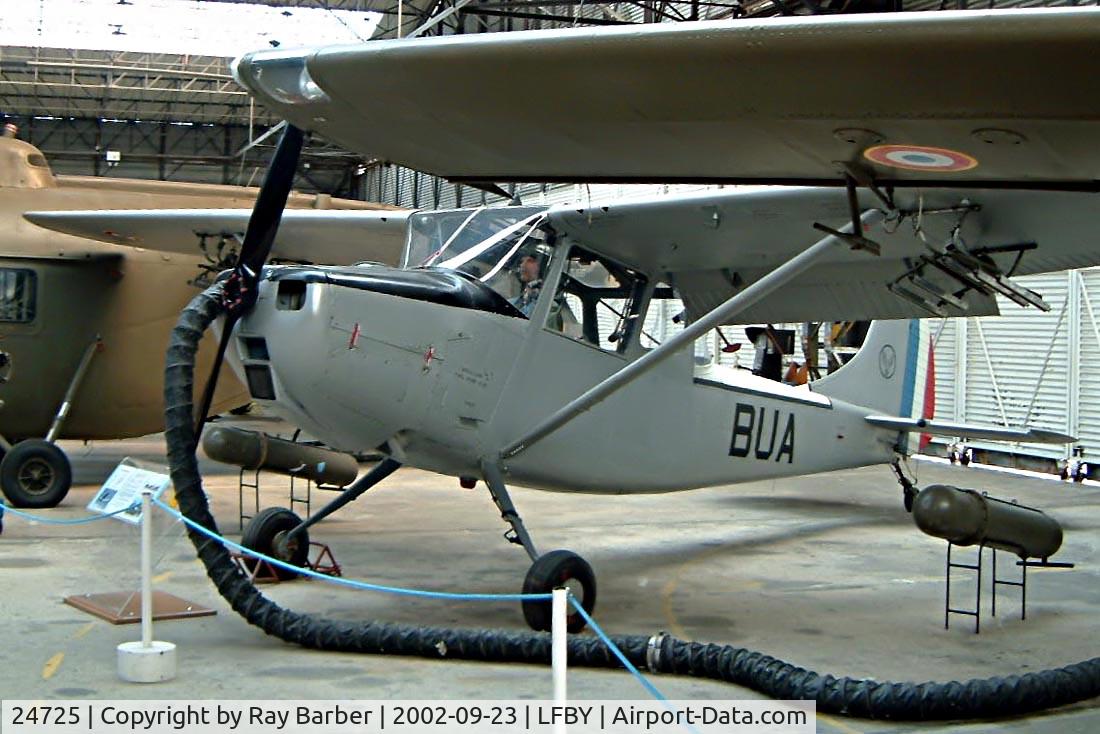 24725, Cessna L-19E Bird Dog C/N 24725, Cessna 305 L-19E Bird Dog [24725] Dax~F 23/09/2002