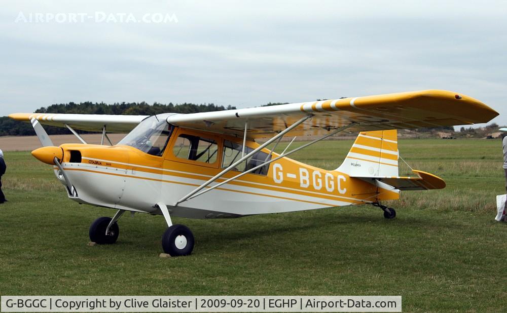G-BGGC, 1979 Bellanca 7GCBC C/N 1106-79, Originally owned to, Hendon Air Services Ltd in February 1979 and currently with and a trustee of, G-BGGC RPA Memorial Group since December 2010.