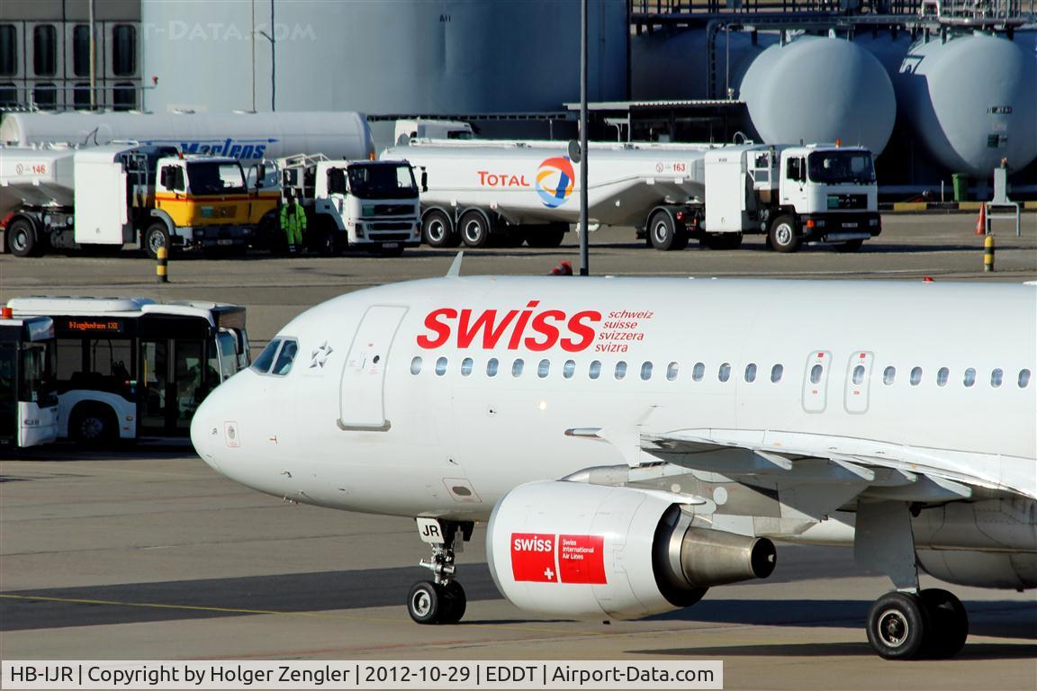 HB-IJR, 1997 Airbus A320-214 C/N 0703, Arrival from Zurich....