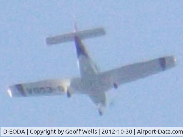 D-EODA, Socata TB-20 Trinidad C/N 2033, Flew over our cottage in Gloucestershire