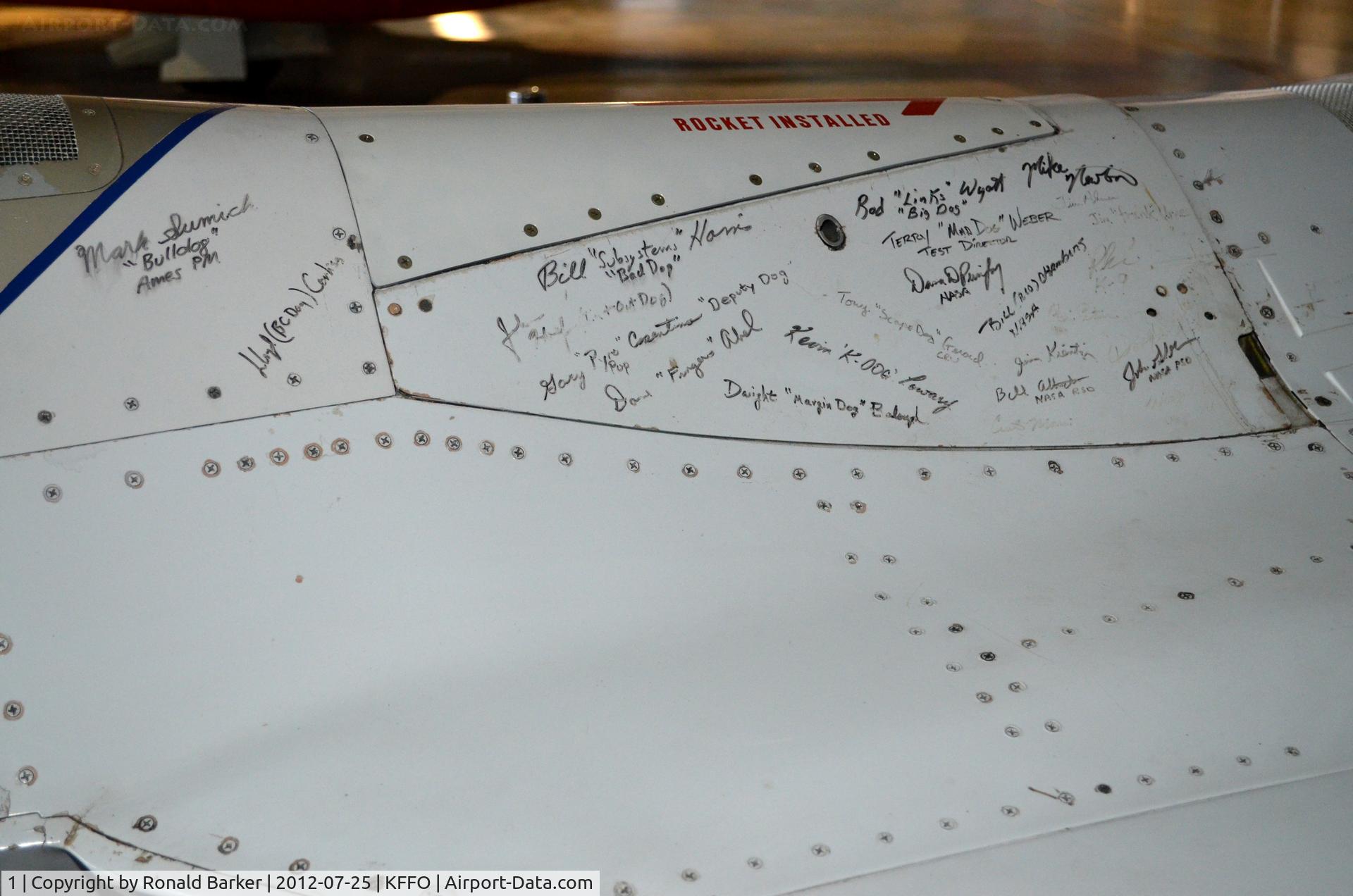 1, 1997 McDonnell Douglas X-36 C/N Not Found, AF Museum