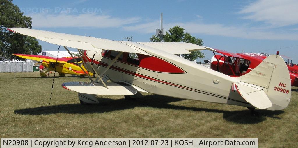 N20908, 1939 Waco AGC-8 C/N 5067, EAA AirVenture 2012