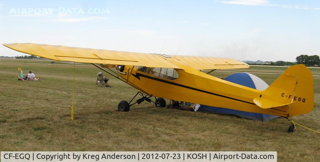 CF-EGQ, 1947 Piper L-4B Cub C/N 243 C, EAA AirVenture 2012