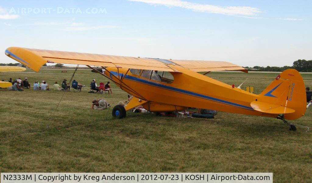 N2333M, 1946 Piper PA-12 Super Cruiser C/N 12-1394, EAA AirVenture 2012