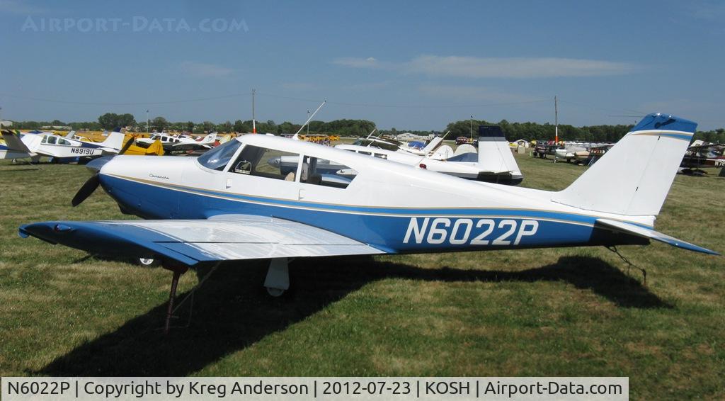 N6022P, 1959 Piper PA-24 Comanche C/N 24-1117, EAA AirVenture 2012