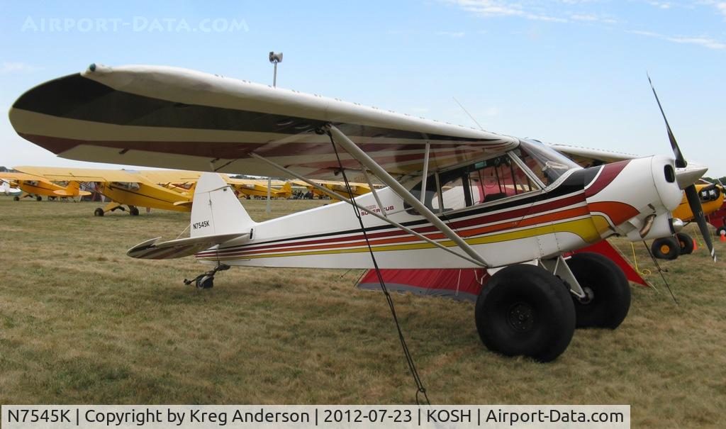N7545K, 1950 Piper PA-18-105 Super Cub C/N 18-261, EAA AirVenture 2012