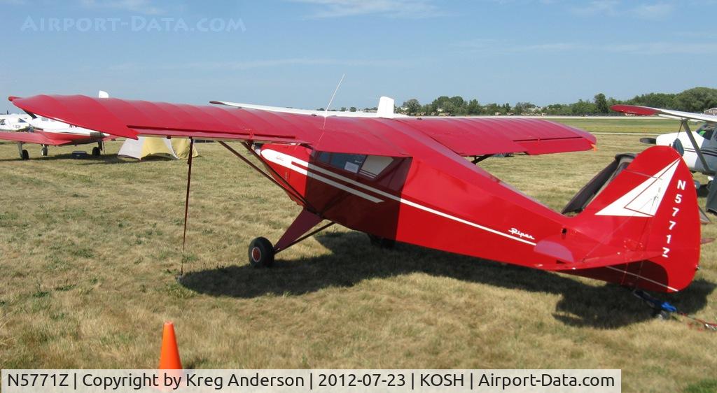 N5771Z, 1963 Piper PA-22-108 Colt C/N 22-9613, EAA AirVenture 2012