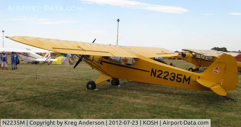 N2235M, 1946 Piper J3C-65 Cub Cub C/N 21027, EAA AirVenture 2012