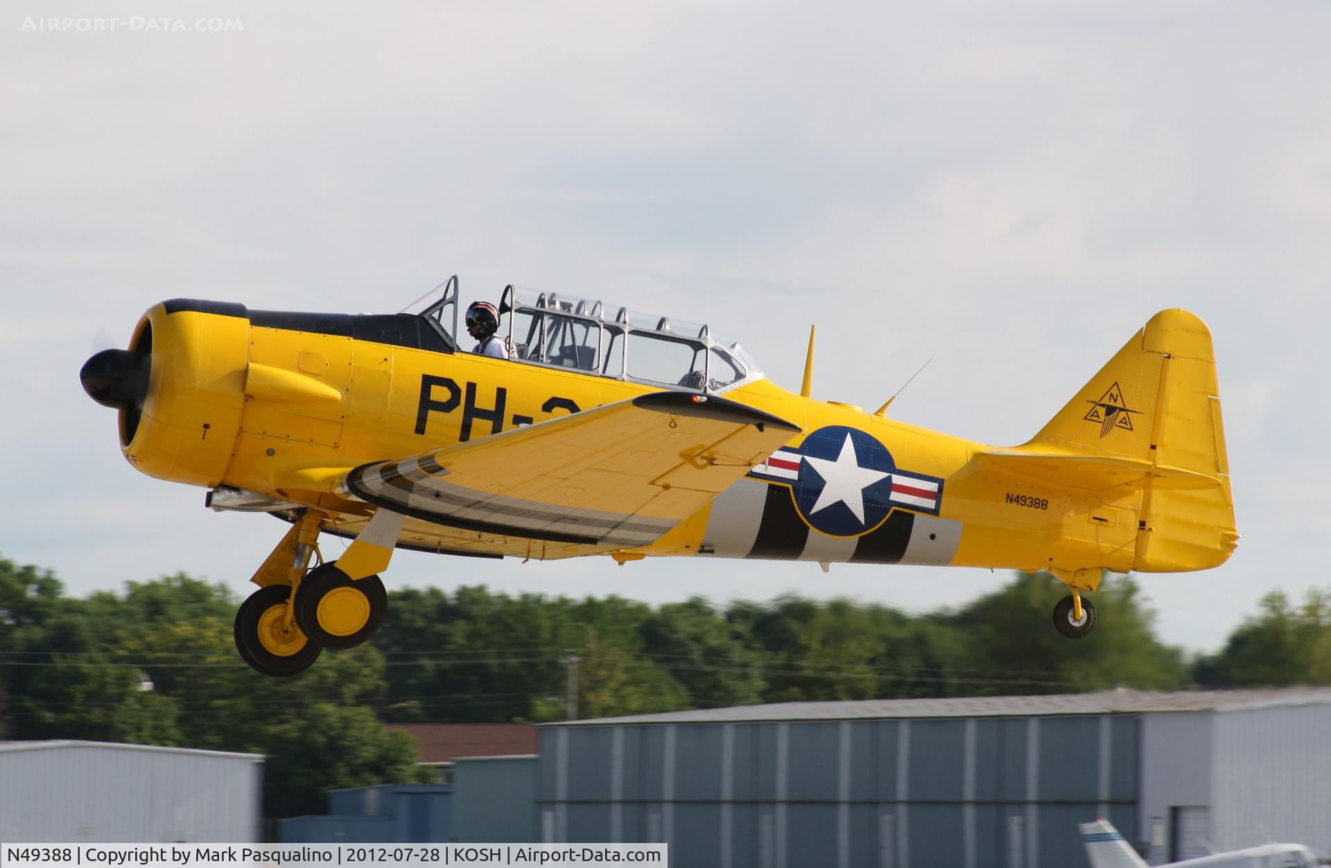 N49388, 1950 North American T-6G Texan C/N 168-169, North American T-6G