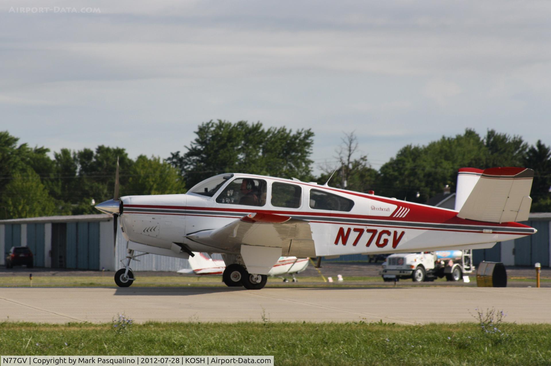 N77GV, 1964 Beech S35 Bonanza C/N D-7693, Beech S35