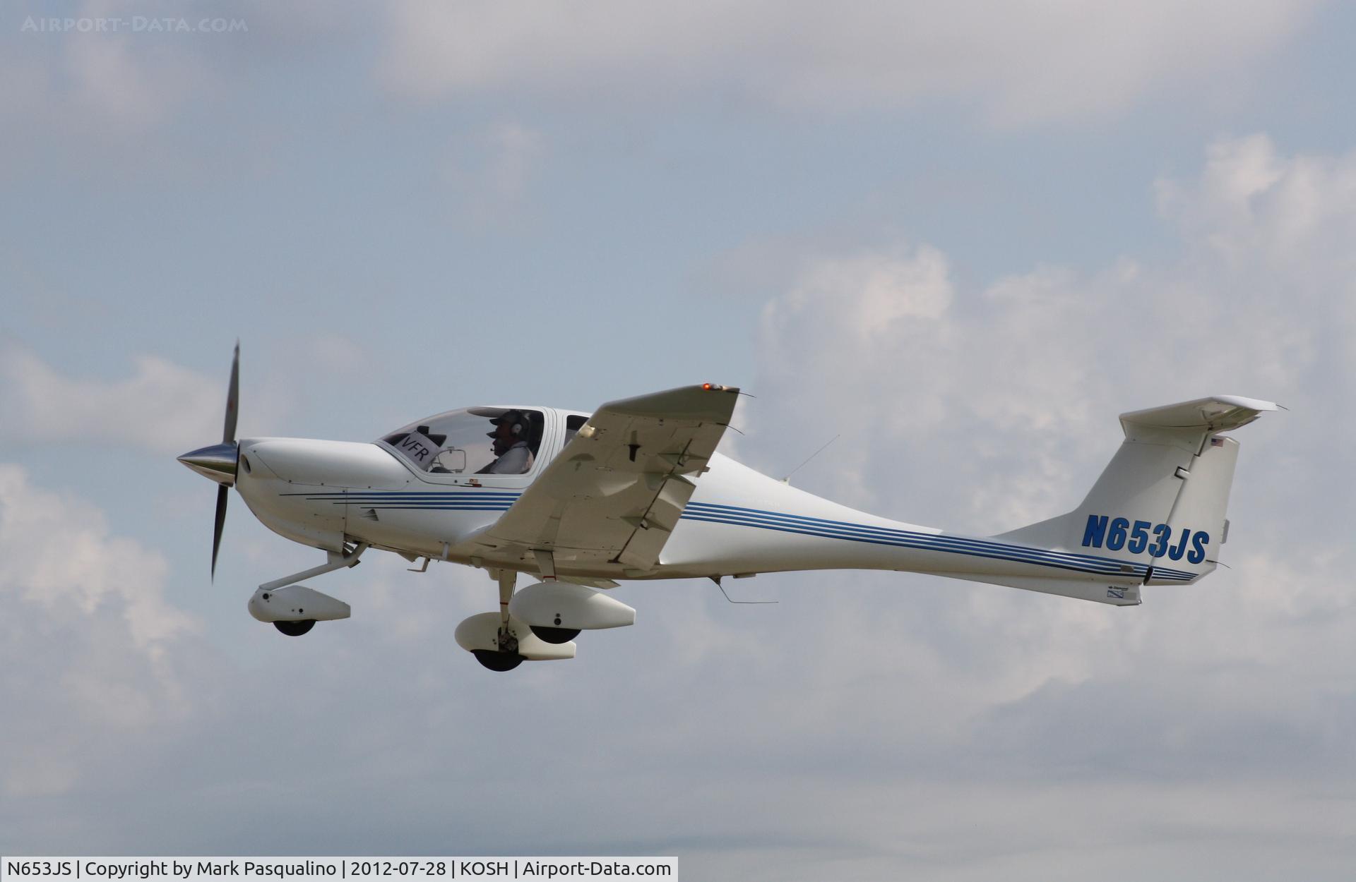 N653JS, Diamond DA-40 Diamond Star C/N 40.323, Diamond DA 40