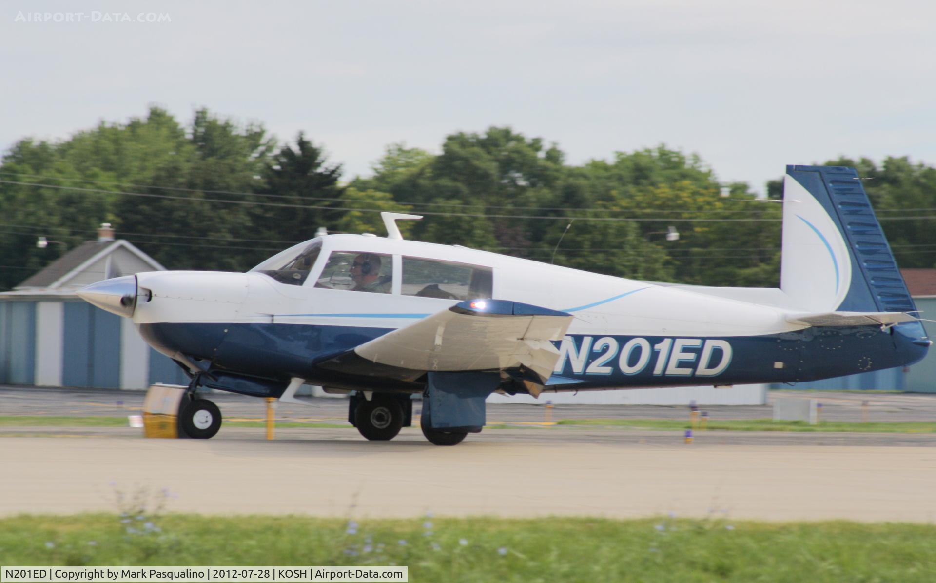 N201ED, 1977 Mooney M20J 201 C/N 24-0097, Mooney M20J