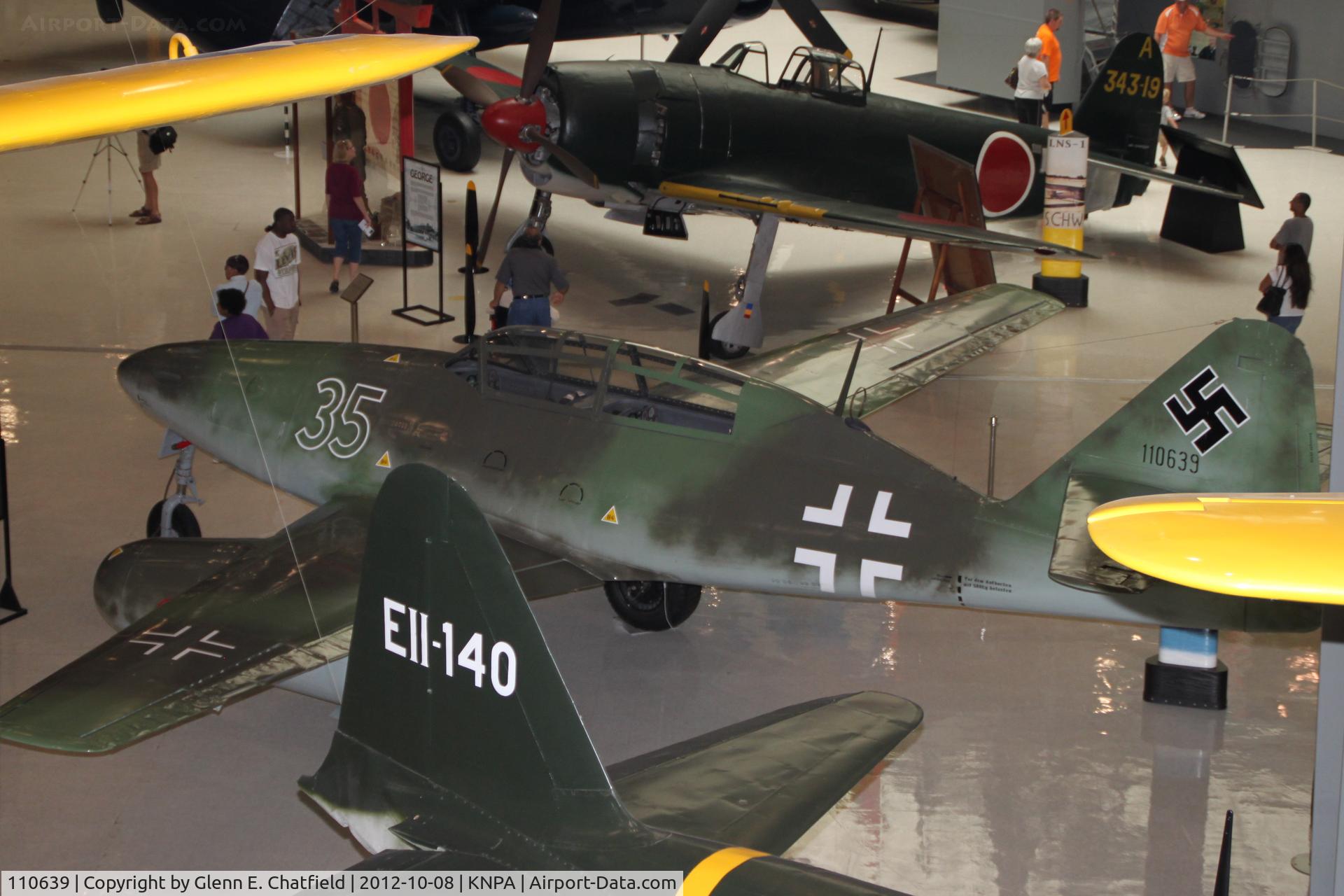 110639, 1942 Messerschmitt Me-262B-1a Schwalbe C/N 110639, Naval Aviation Museum