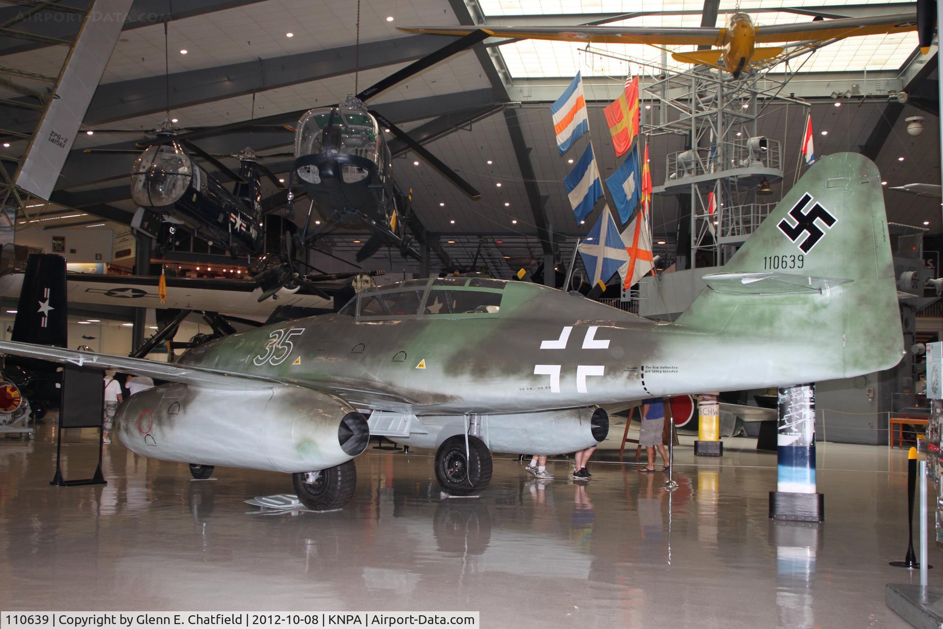 110639, 1942 Messerschmitt Me-262B-1a Schwalbe C/N 110639, Naval Aviation Museum