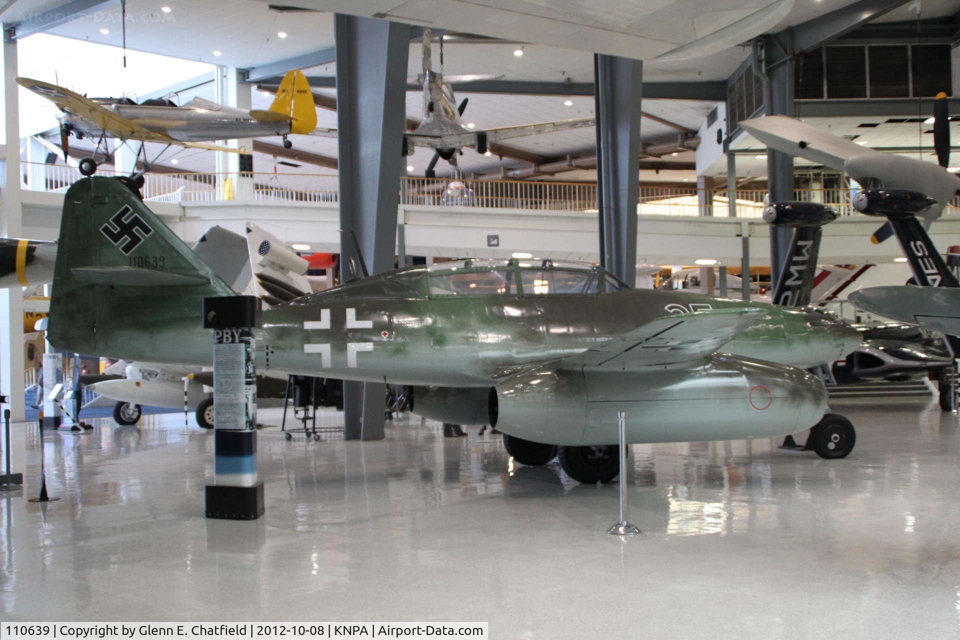 110639, 1942 Messerschmitt Me-262B-1a Schwalbe C/N 110639, Naval Aviation Museum