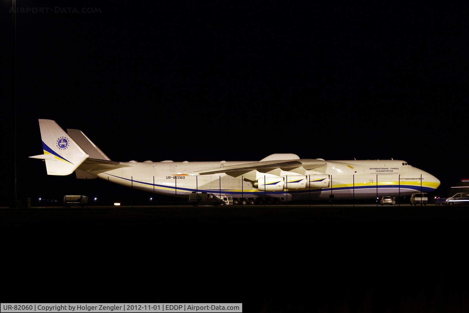 UR-82060, 1988 Antonov An-225 Mriya C/N 19530503763, Coming from BGR to LEJ and gladden a few hundred spotter and looker.....
