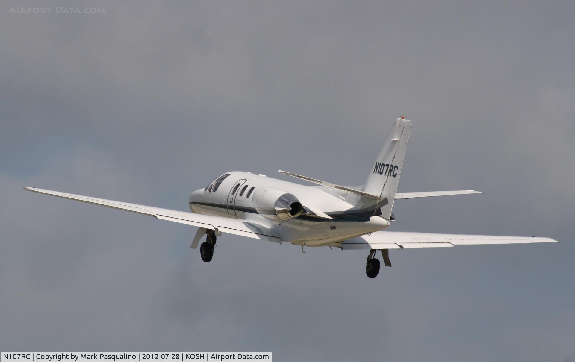 N107RC, 1988 Cessna S550 Citation IIS C/N S550-0150, Cessna S550