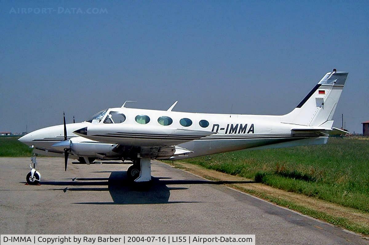 D-IMMA, 1981 Cessna 340A C/N 340A1205, Cessna 340A [340A-1205] Ozzano dell'Emilia~I 16/07/2004