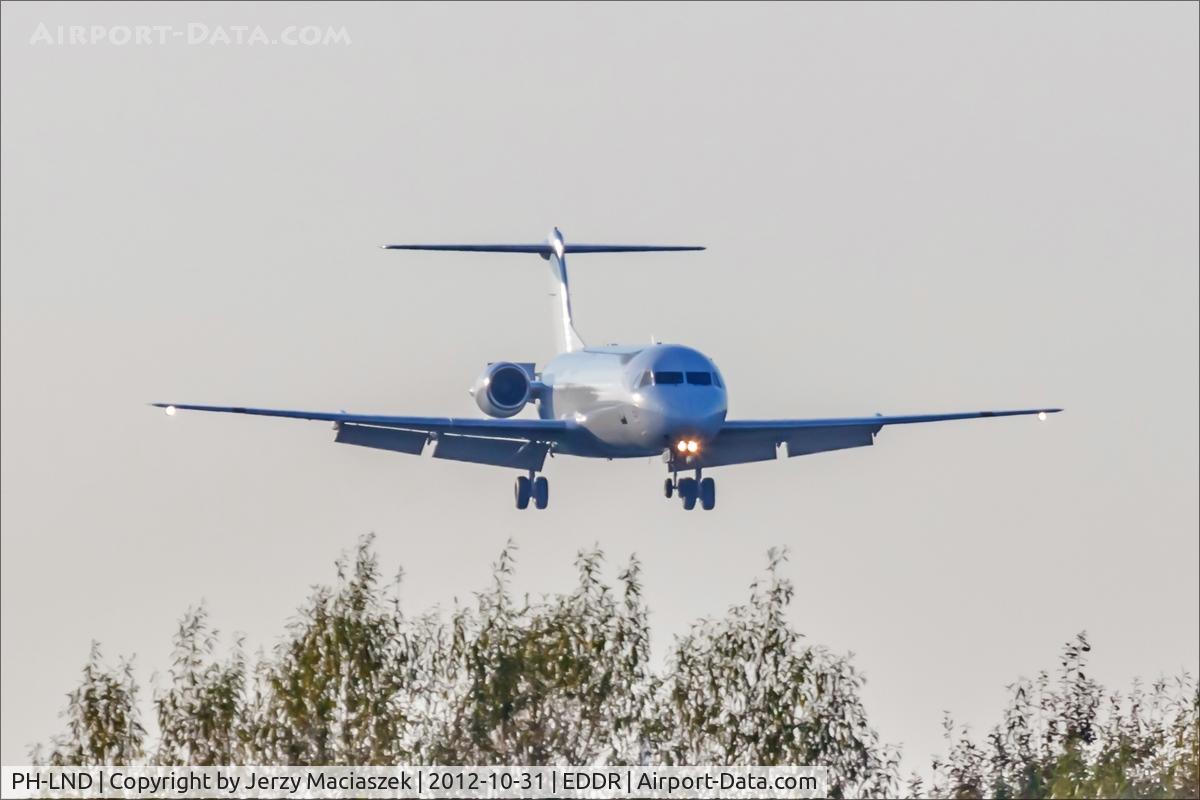 PH-LND, 1990 Fokker 100 (F-28-0100) C/N 11320, Fokker 100,