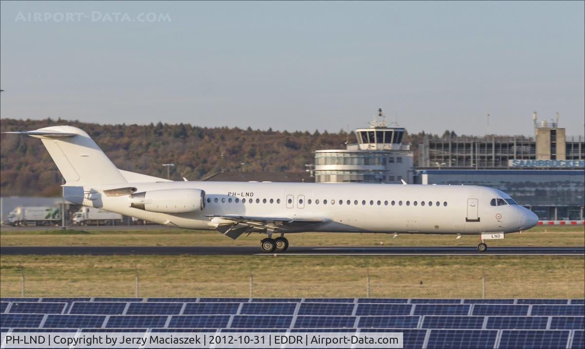 PH-LND, 1990 Fokker 100 (F-28-0100) C/N 11320, Fokker 100,
