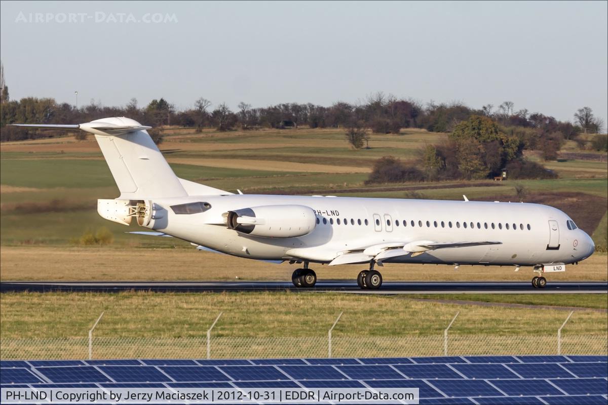 PH-LND, 1990 Fokker 100 (F-28-0100) C/N 11320, Fokker 100