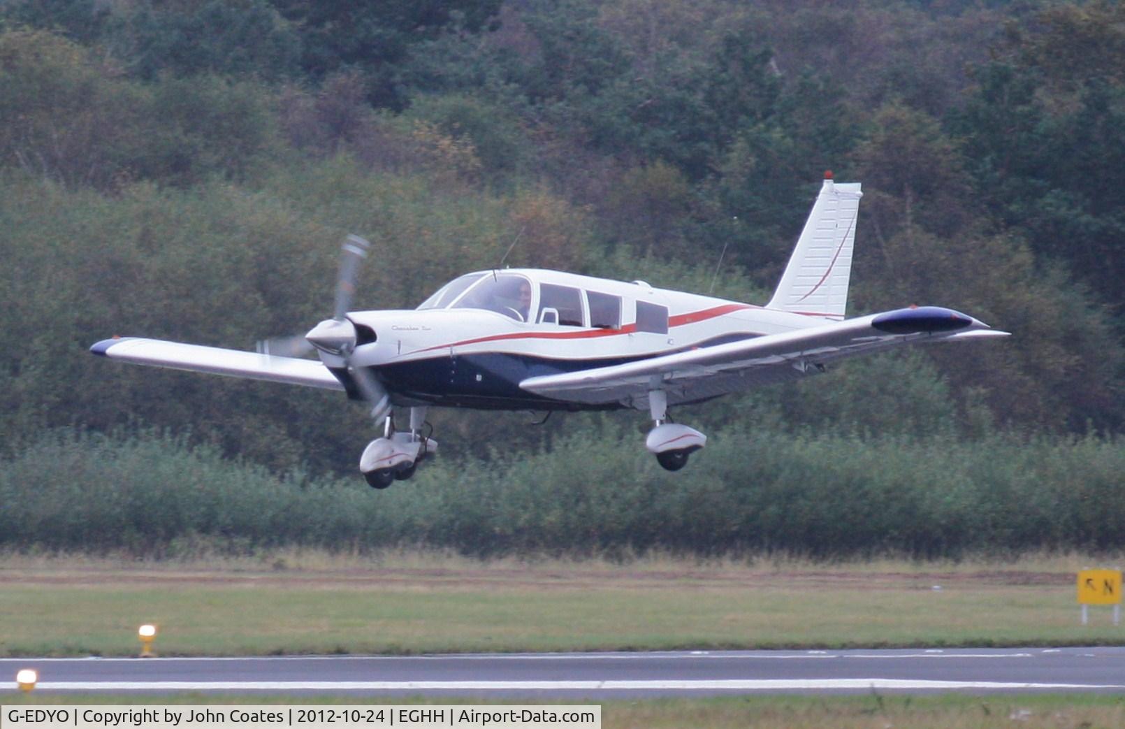G-EDYO, 1966 Piper PA-32-260 Cherokee Six Cherokee Six C/N 32-415, Ferrying crew to Edinburgh