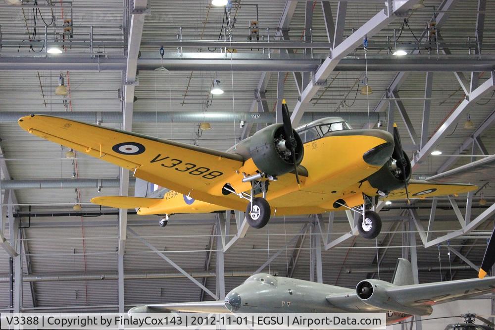 V3388, 1940 Airspeed AS.10 Oxford I C/N 3083, Royal Air Force AS-10