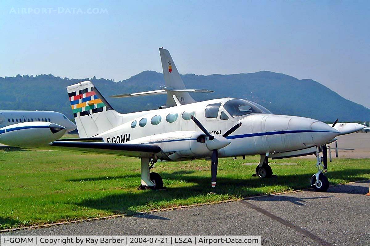 F-GOMM, 1976 Cessna 414 Chancellor Chancellor C/N 414-0831, CESSNA 414 Chancellor [414-0831] Lugano~HB 21/07/2004