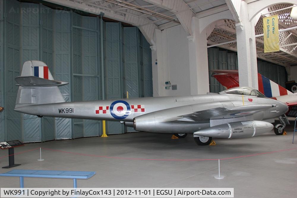 WK991, Gloster Meteor F.8 C/N Not found Wk991, Royal Air Force Gloster Meteor F.8