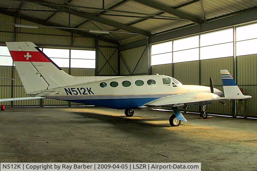 N512K, 1978 Cessna 414A Chancellor C/N 414A0054, Cessna 414A Chancellor [414A-0054] Altenrhein~HB 05/04/2009