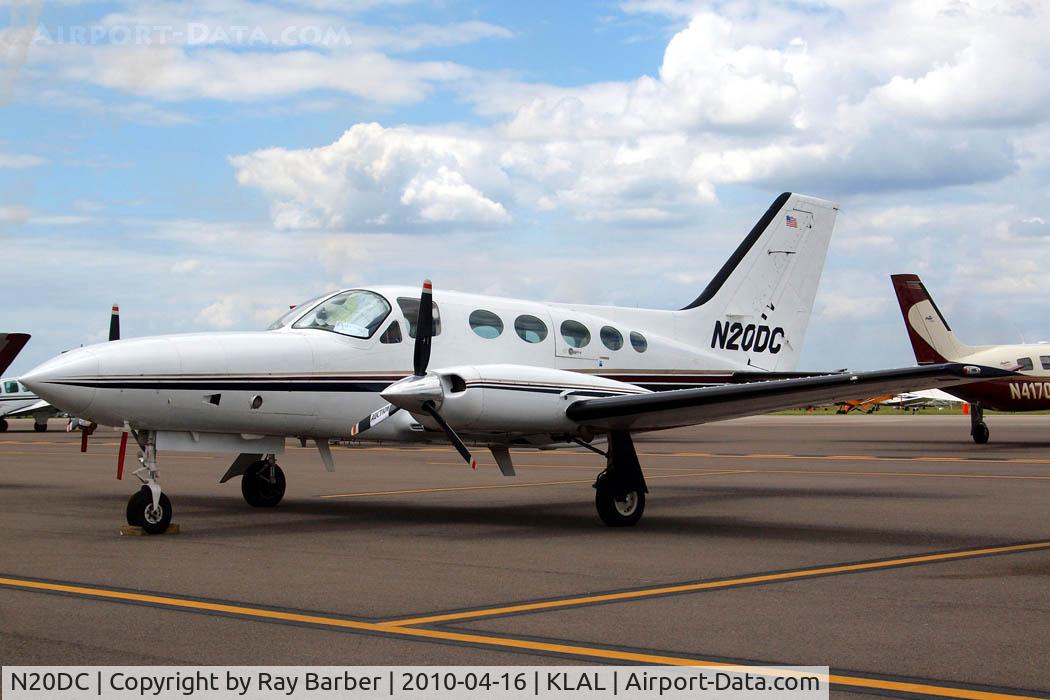 N20DC, 1979 Cessna 414A Chancellor C/N 414A0257, Cessna 414A Chancellor [414A-0257] Lakeland-Linder~N 16/04/2010